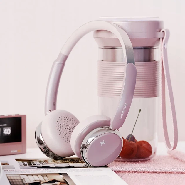 Накладні навушники FiiO Snowsky Anytime Pink - Фото 5 Накладні навушники FiiO Snowsky Anytime Pink - зображення 5