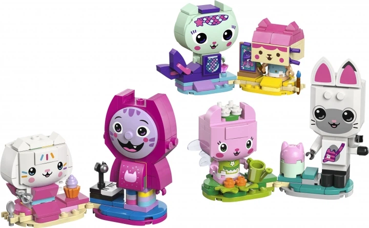 Дитячий конструктор LEGO Gabby's Dollhouse Друзі-кішки Габбі 324 деталей від 6 років (11215) - Фото 2 Дитячий конструктор LEGO Gabby's Dollhouse Друзі-кішки Габбі 324 деталей від 6 років (11215) - зображення 2