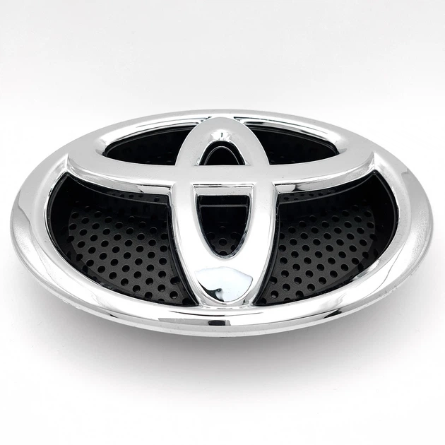 Емблема логотип Toyota передня 160*108 мм (з підкладкою) тип 3 - зображення 4