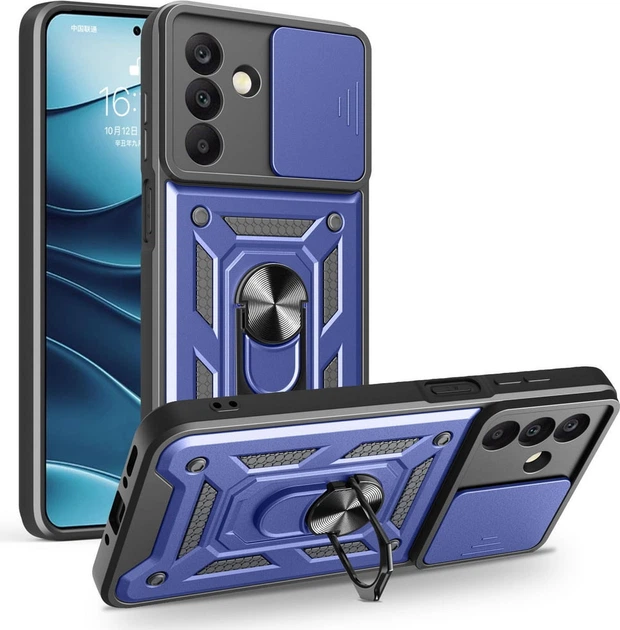 Чохол із захистом камери 3DGuard Samsung Galaxy A17 A175 Blue (43245-28) - Фото 1 Чохол із захистом камери 3DGuard Samsung Galaxy A17 A175 Blue (43245-28) - зображення 1
