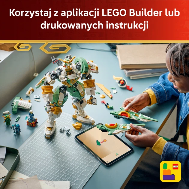 Конструктор LEGO Ninjago Робот-титан Ллойда до 15-річчя 1293 детали (71860) - зображення 8
