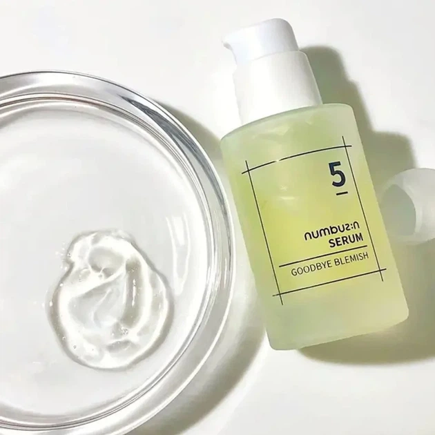 Освітлювальна сироватка для обличчя з вітаміном С Numbuzin No.5 Goodbye Blemish Serum 50ml - зображення 3