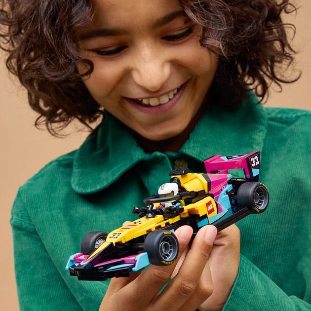 Zestaw klocków LEGO Speed Champions Bolid F1 ACADEMY LEGO 201 element (77258) - obraz 7