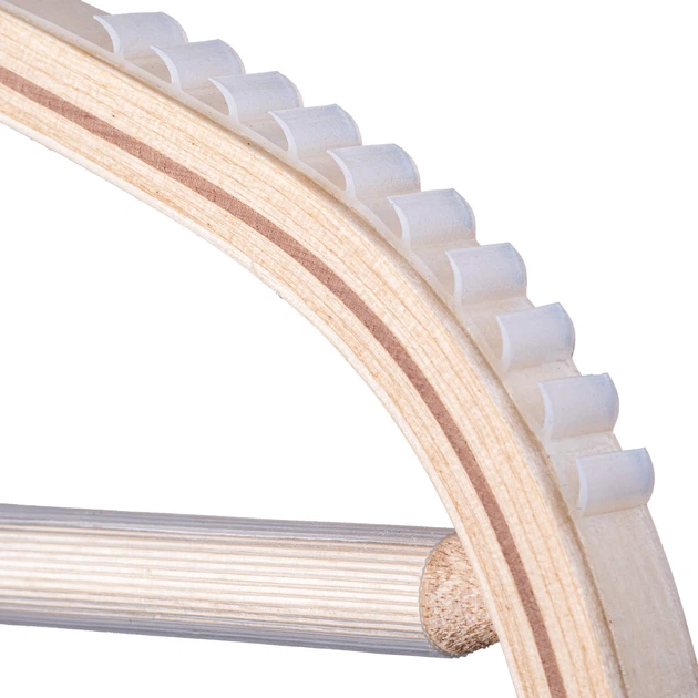 Вішалки для одягу Kadax дерев'яні 6 шт K292 (5902730385073) - зображення 5