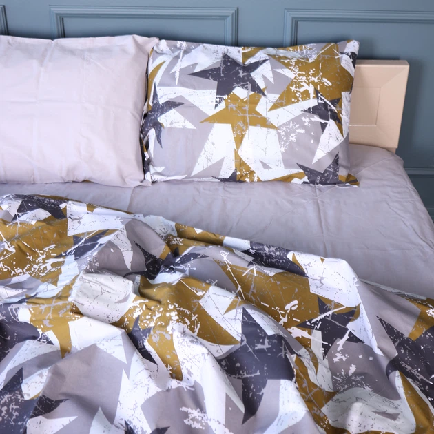 Комплект постільної білизни MirSon Бязь 17-0708 Smoky Starlight 2 x 143 x 210 см (2200010618006) - Фото 2 Комплект постільної білизни MirSon Бязь 17-0708 Smoky Starlight 2 x 143 x 210 см (2200010618006) - зображення 2