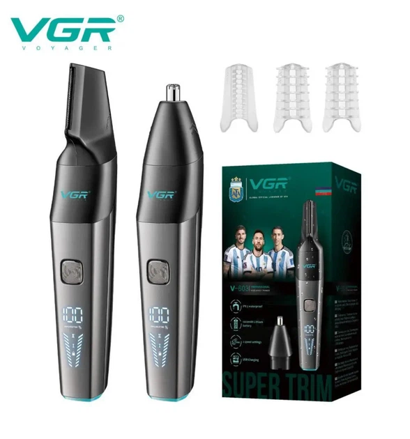 Тример акумуляторний для носа вух і окантовки VGR V-603 - изображение 6