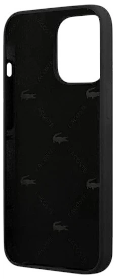 Etui Lacoste do iPhone 13 Pro Max Silicone Head Crocodile Black (LCHC13XSHK) - obraz 4
