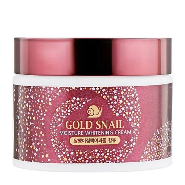 Крем для лица с улитковым фильтратом ENOUGH Gold Snail Moisture Whitening Cream - 50 мл - Фото 1 Крем для лица с улитковым фильтратом ENOUGH Gold Snail Moisture Whitening Cream - 50 мл - изображение 1