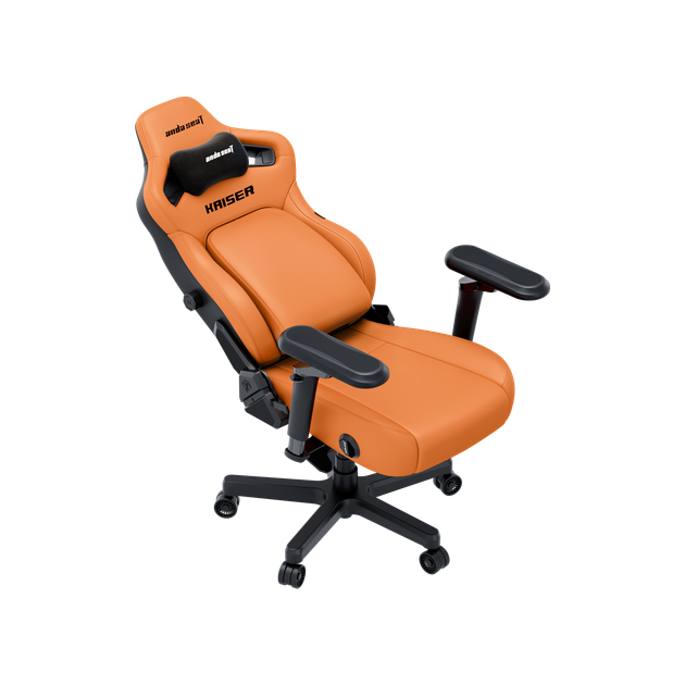 Крісло геймерське ігрове Anda Seat Kaiser 4 V2 Size XL Orange PVC (AD12YDDC-XLL-20-O-PV/C-03) - изображение 7