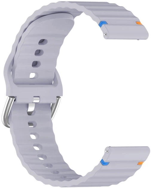 Ремешок BeCover Ribbed Straight 20mm для Samsung Galaxy Watch 7 40/44mm/7 FE/6/6 Classic/5/5 Pro/4/4 Classic/Watch 3 41mm Purple (BC_714851) - Фото 3 Ремешок BeCover Ribbed Straight 20mm для Samsung Galaxy Watch 7 40/44mm/7 FE/6/6 Classic/5/5 Pro/4/4 Classic/Watch 3 41mm Purple (BC_714851) - изображение 3