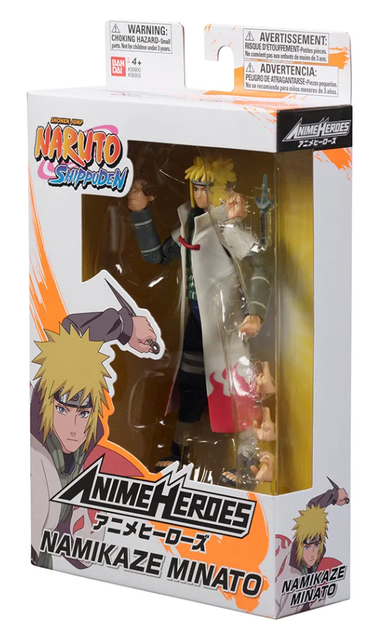 Фигурка Minato Namikaze (Наруто) — Anime Heroes Bandai 36905 - изображение 6