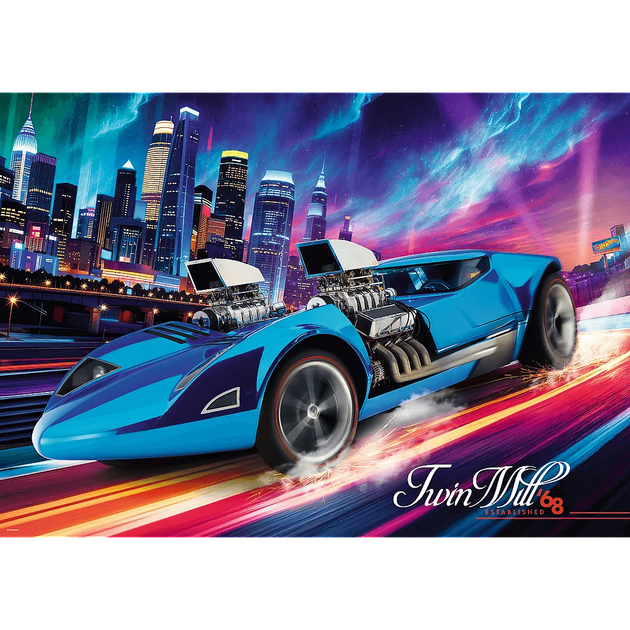 Пазл Hot Wheels: Twin Mill - 1000 элементов Trefl 12092 - изображение 2
