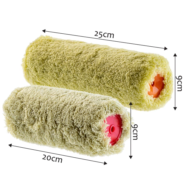 Набір валиків для фарбування Kadax Paxson 20 + 25 см x 4 шт. Зелені (ZES5902730389255) - зображення 5