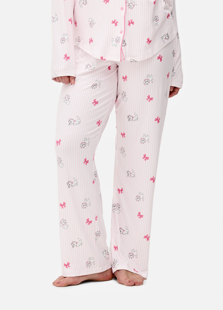 Женские пижамные штаны Primark Printed Boyfriend Pyjamas Bottoms XXL для дома и сна Пудровый (8827) - Фото 1 Женские пижамные штаны Primark Printed Boyfriend Pyjamas Bottoms XXL для дома и сна Пудровый (8827) - изображение 1