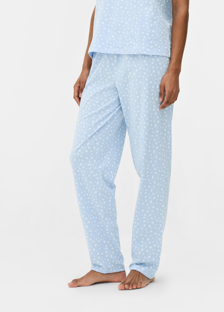 Пижамные хлопковые штаны Primark Bottom Pyjama S Низ пижамы Голубой (8843) - Фото 1 Пижамные хлопковые штаны Primark Bottom Pyjama S Низ пижамы Голубой (8843) - изображение 1