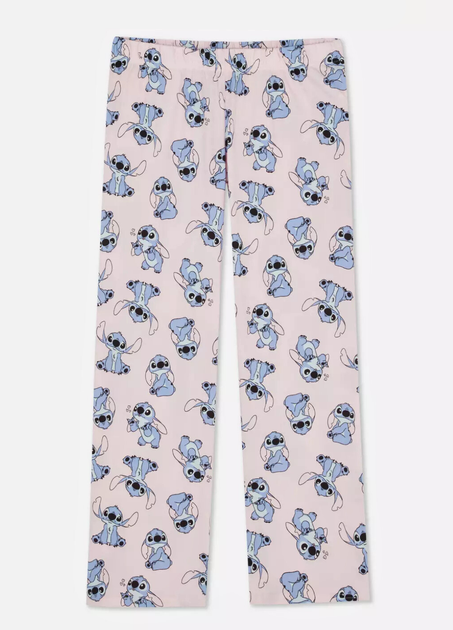 Пижамные хлопковые штаны Primark Printed Bottom Pyjama L Низ пижамы Пудровый (8848) - изображение 4