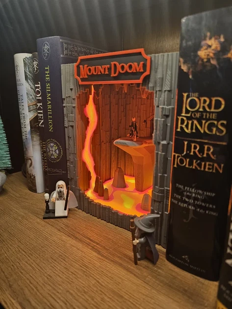 Вставка на книжкову поліцю Book Nook Гора Фатум. Aivory - зображення 4