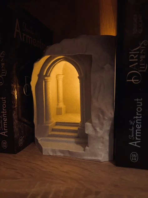 Декоративна вставка на книжкову поліцю book nook таємничий портал. Aivory - зображення 2