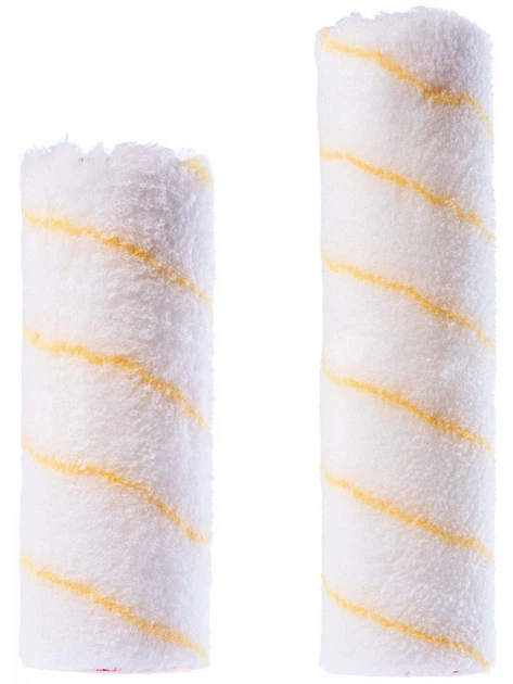 Набір валиків для фарбування Kadax Paxson 20 + 25 см x 6 шт. Жовті смужки (ZES5902730389187) - зображення 2