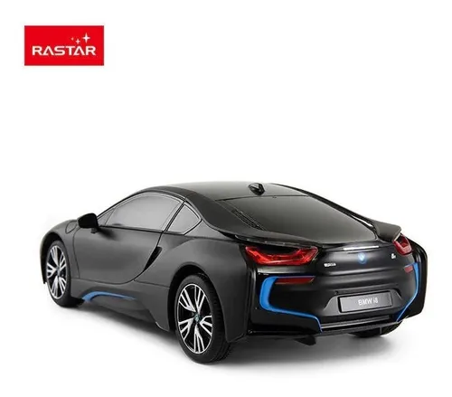 Машинка на управлінні BMW i8 1:18 RASTAR чорний 59200 - зображення 3