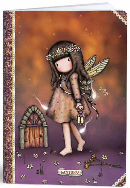 Набір зошитів  Happy Color Mar Mar Gorjuss A4 40 аркушів у клітинку 10 шт (3858888476014) - зображення 3