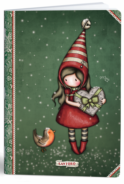 Набір зошитів  Happy Color Mar Mar Gorjuss A4 40 аркушів у клітинку 10 шт (3858888476014) - зображення 7