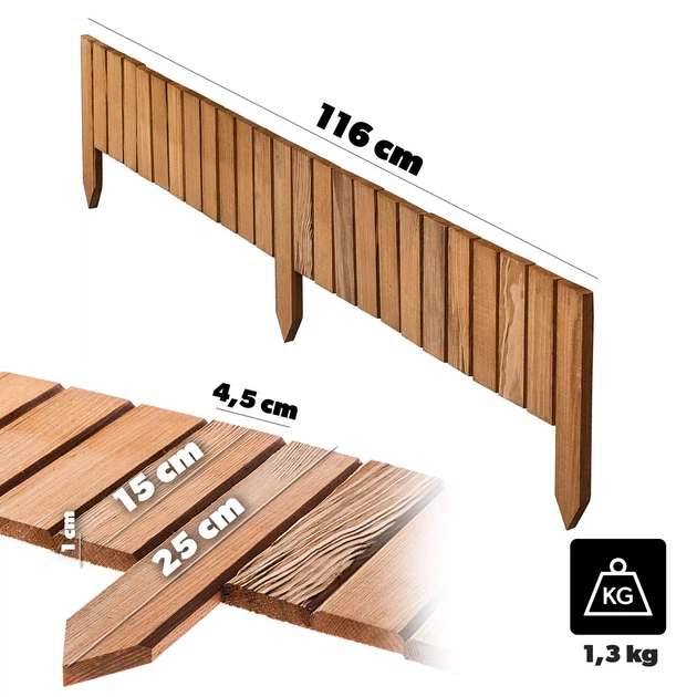 Ogrodzenie ogrodowe Kadax Ansjo K12293 - obraz 2
