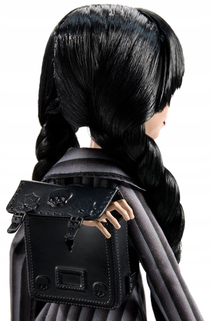 Lalka Monster High Monster x Wednesday Szkolny Mundurek (0194735230488) (955555913117394) - Outlet - obraz 5