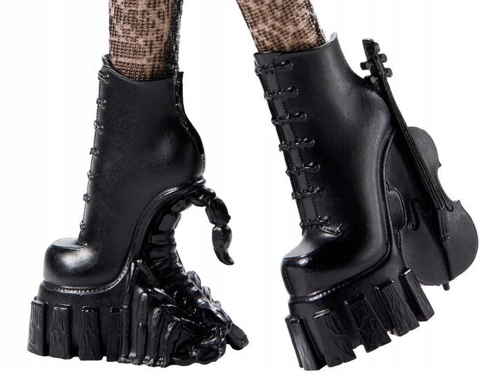 Lalka Monster High Monster x Wednesday Szkolny Mundurek (0194735230488) (955555913117394) - Outlet - obraz 7