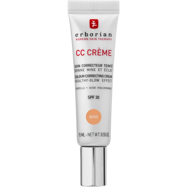 ERBORIAN Super CC Cream Dore Тонуючий крем для обличчя на основі центелли, 15 мл - зображення 3