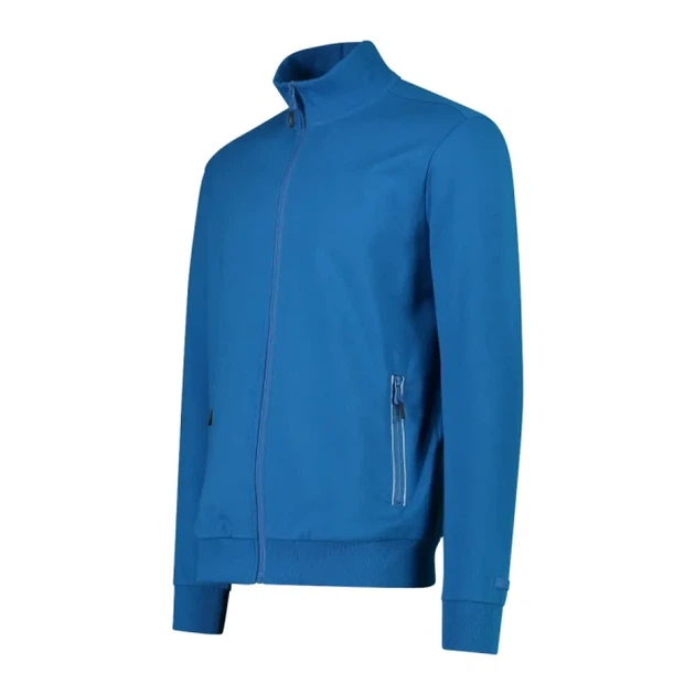 Кофта CMP Men's Full-Zip Sweatshirt in Regular Fit M Pacific Blue (1097-34D7167-L988 48) - изображение 2