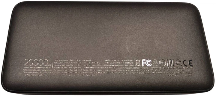 УМБ Xiaomi Redmi PowerBank 20000 mAh Fast Charge 18W PB200LZM Black (VXN4304GL) (26922/13266174) - Уцінка - зображення 2