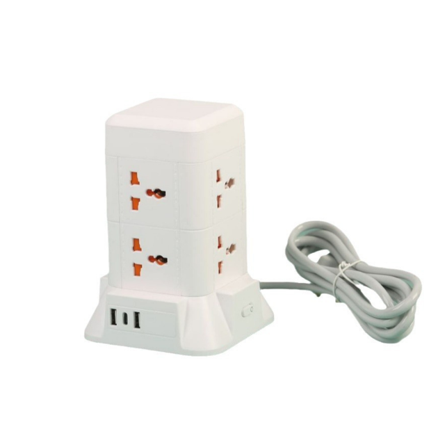 Сетевой фильтр удлинитель 4.8 м с лампой на 6 универсальных розеток с 2 USB, 1 Type-C, беспроводная зарядка HP-5-3MF - Фото 1 Сетевой фильтр удлинитель 4.8 м с лампой на 6 универсальных розеток с 2 USB, 1 Type-C, беспроводная зарядка HP-5-3MF - изображение 1