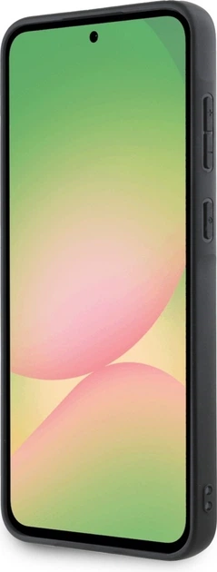 Etui plecki Guess 4G Metal Gold Logo do Samsung Galaxy A56 Brown (GUHCSA56G4GFBR) - obraz 4