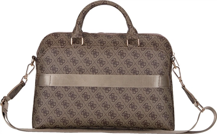 Torba na laptopa Guess 4G Triangle Logo 15" Brown (GUCB15P4DPTW) - obraz 3