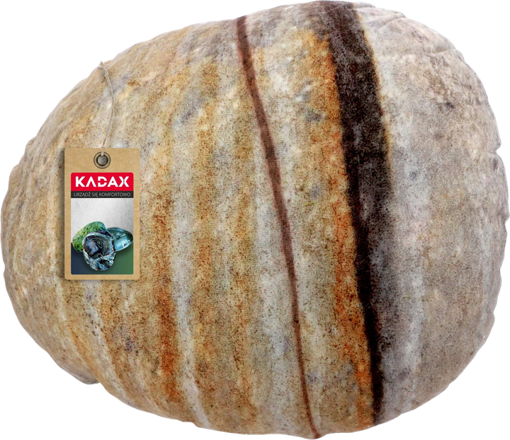 Poduszka dekoracyjna Kadax Puebla kształt kamienia 33 x 41 cm (5903699414545) - obraz 2