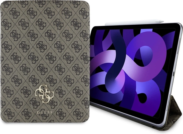 Чохол-книжка Guess Magnetic 4G Big Logo для Apple iPad Air 11" 2024/2025 Brown (GUFC11RM24PS4SGW) - зображення 5