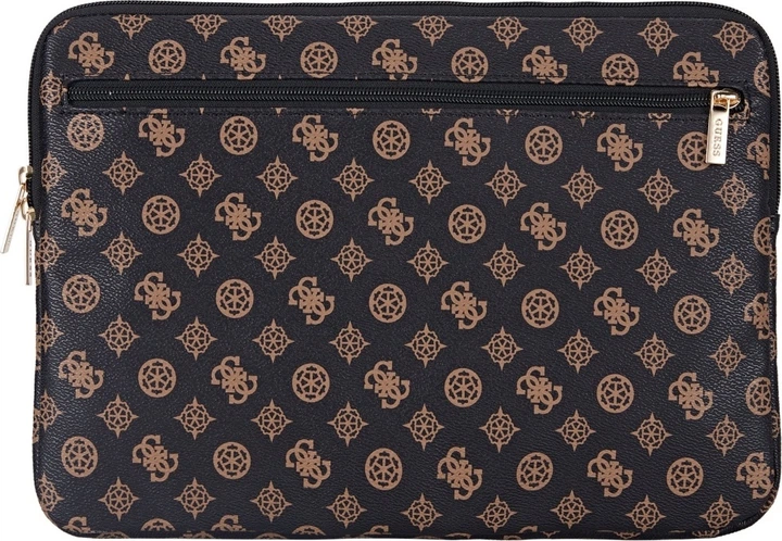 Etui na laptopa Guess Peony Pocket Triangle 14" Black (GUCS14ZPGPOSGNK) - obraz 3