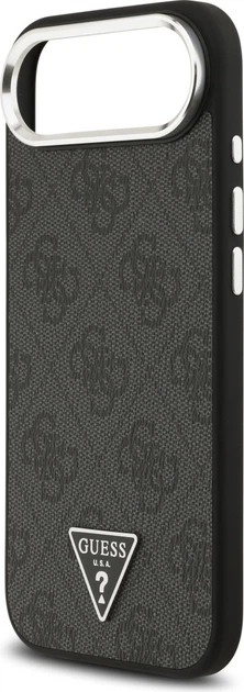 Панель Guess 4G Triangle Logo MagSafe для Apple iPhone Air Black-Silver (GUHMP17MP4TSRCMK) - зображення 6