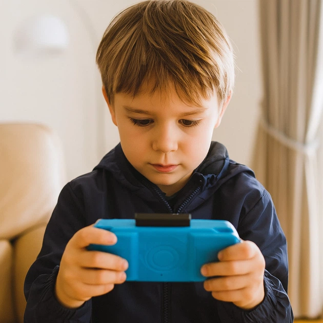 Портативная игровая консоль 8 bit ретро-приставка для путешествий с цветным дисплеем 2.4 дюйма аккумулятором 700 мАч и эргономичным корпусом Черная - изображение 2