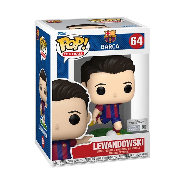 Ігрова фігурка FUNKO POP! серії "Футбол" - ЛЕВАНДОВСЬКИЙ - Фото 1 Ігрова фігурка FUNKO POP! серії "Футбол" - ЛЕВАНДОВСЬКИЙ - изображение 1