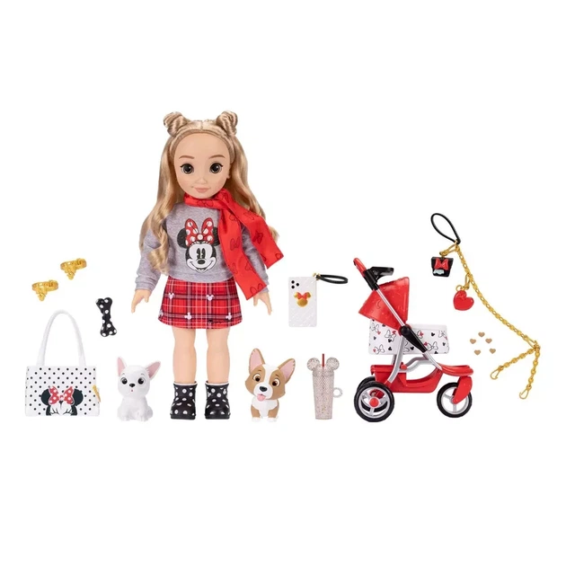 Кукла Минни Маус и питомцы Disney ILY 4ever 18 Doll Inspired by Minnie Doggie Stroller - изображение 2