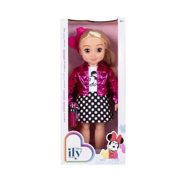 Кукла Минни Маус Disney ILY 4ever 18 Minnie Doll Pink Jacket Blonde - изображение 3