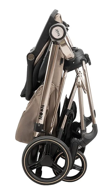 Коляска 2 в 1 Bair Moon Gold Edition MG-03 капучино - изображение 2