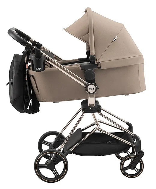 Коляска 2 в 1 Bair Moon Gold Edition MG-03 капучино - изображение 9