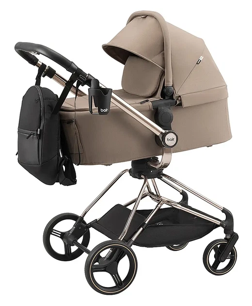 Коляска 2 в 1 Bair Moon Gold Edition MG-03 капучино - изображение 10