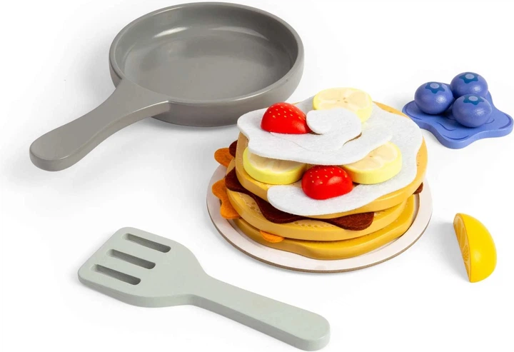 Zestaw do zabawy Bigjigs Toys do naleśników 16 elementów 37042 (0691621850428) - obraz 4