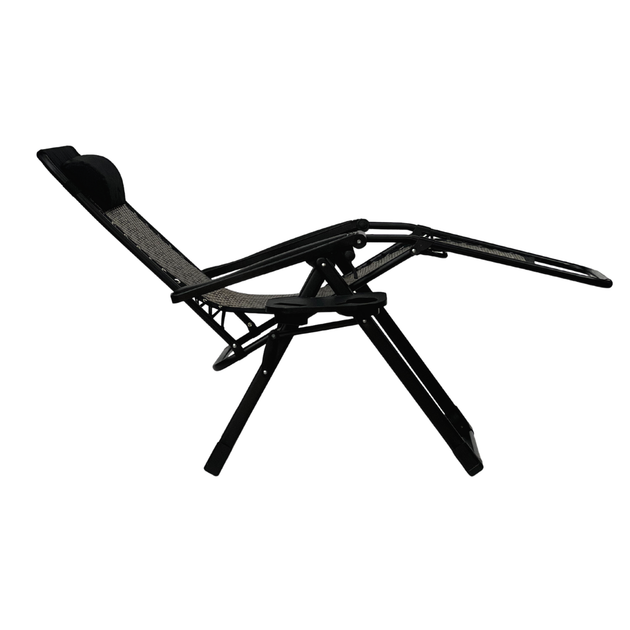 Розкладне крісло шезлонг LEOBRO Zero Gravity Premium Grey Rattan (LB-ZGC-G2-RG) - Фото 5 Розкладне крісло шезлонг LEOBRO Zero Gravity Premium Grey Rattan (LB-ZGC-G2-RG) - зображення 5