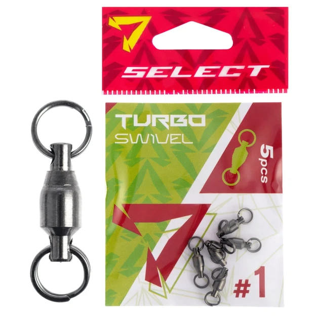 Вертлюжок Select Turbo Swivel #1 (5 шт/уп) - Фото 1 Вертлюжок Select Turbo Swivel #1 (5 шт/уп) - зображення 1