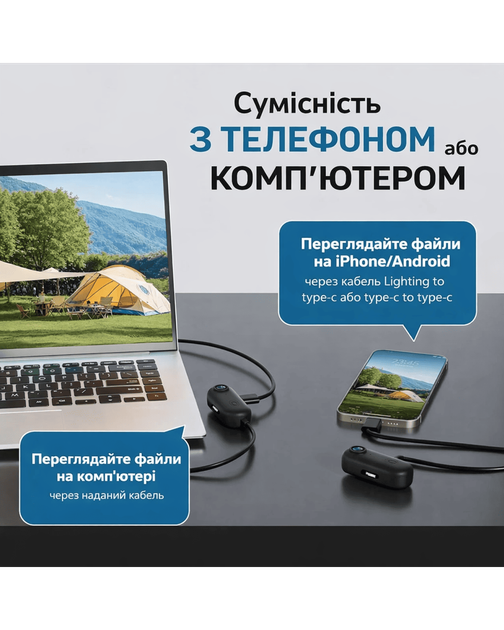 Экшн-камера 4K Wi-Fi Sports H.265, водонепроницаемая до 40 м - Фото 11 Экшн-камера 4K Wi-Fi Sports H.265, водонепроницаемая до 40 м - изображение 11